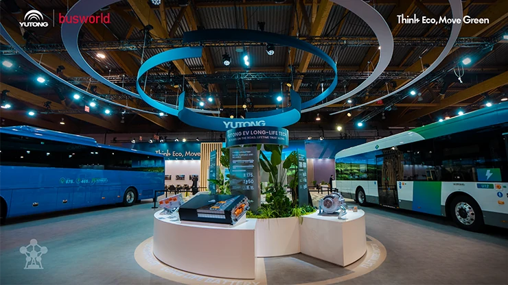 Yutong Bus reporta un crecimiento continuo de ventas en 2025