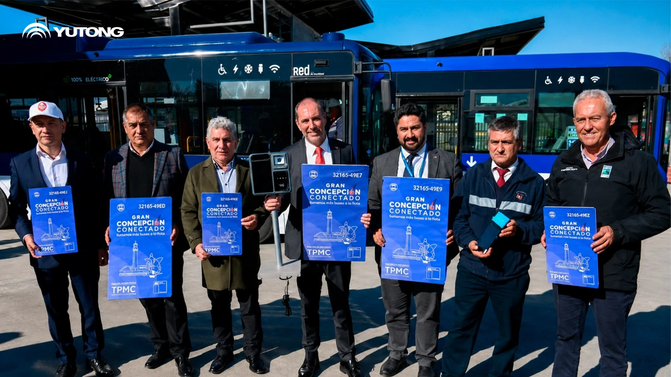 Yutong Chile acompaña la modernización del transporte público en Biobío Yutong Chile acompaña la modernización del transporte público en Biobío