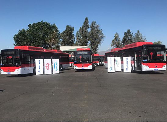 La entrega de 100 Autobuses 100% Eléctricos de YUTONG a Chile lidera la marca de autobuses chinos en América Latina. La entrega de 100 Autobuses 100% Eléctricos de YUTONG a Chile lidera la marca de autobuses chinos en América Latina.