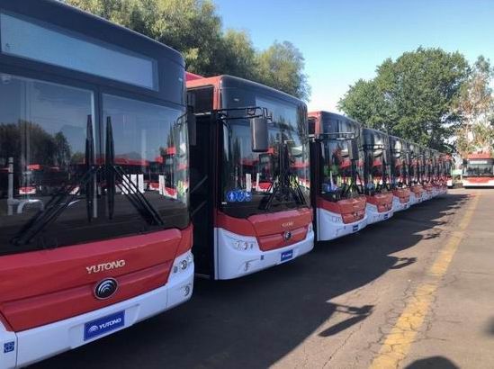 La entrega de 100 Autobuses 100% Eléctricos de YUTONG a Chile lidera la marca de autobuses chinos en América Latina. La entrega de 100 Autobuses 100% Eléctricos de YUTONG a Chile lidera la marca de autobuses chinos en América Latina.