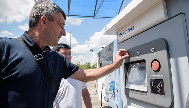 La Conferencia de Promoción de Soluciones Integrales de Nuevas Energías de Yutong se celebró con éxito en Bulgaria La Conferencia de Promoción de Soluciones Integrales de Nuevas Energías de Yutong se celebró con éxito en Bulgaria