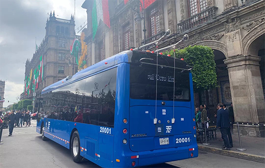 Viajando al otro lado del mundo, 63 trolebuses YUTONG abren electromovilidad en la CDMX! Viajando al otro lado del mundo, 63 trolebuses YUTONG abren electromovilidad en la CDMX!