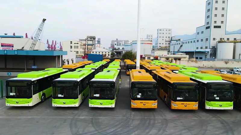 ¡Buen inicio del año! 55 buses YUTONG modelo E12 exportados a Dinamarca con % de mercado más de 60% ¡Buen inicio del año! 55 buses YUTONG modelo E12 exportados a Dinamarca con % de mercado más de 60%