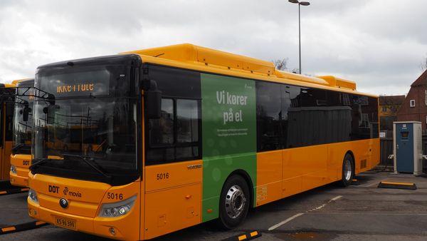 17 autobuses eléctricos entregados en Dinamarca 17 autobuses eléctricos entregados en Dinamarca