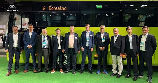Yutong Bus debutó en la 35ª Conferencia Mundial de Vehículos Eléctricos Yutong Bus debutó en la 35ª Conferencia Mundial de Vehículos Eléctricos