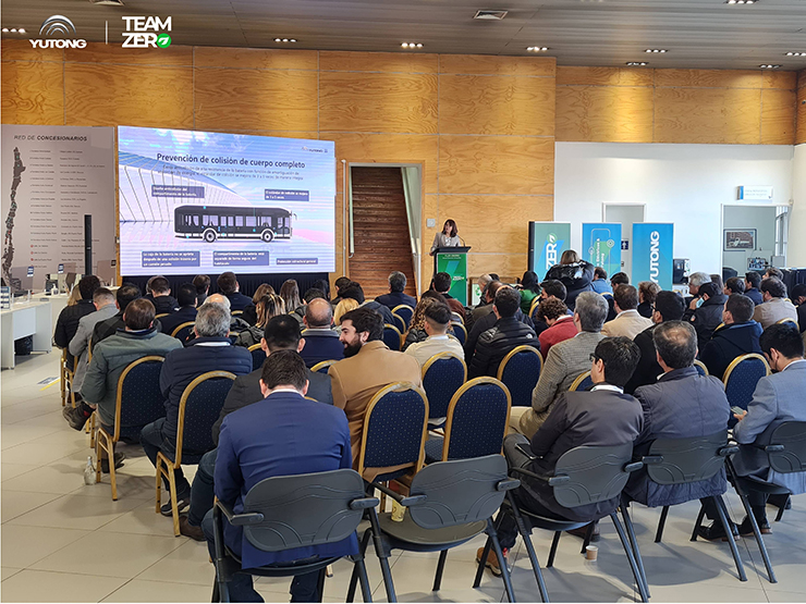 Yutong lanza tecnología YESS y nuevos vehículos eléctricos en Chile Yutong lanza tecnología YESS y nuevos vehículos eléctricos en Chile