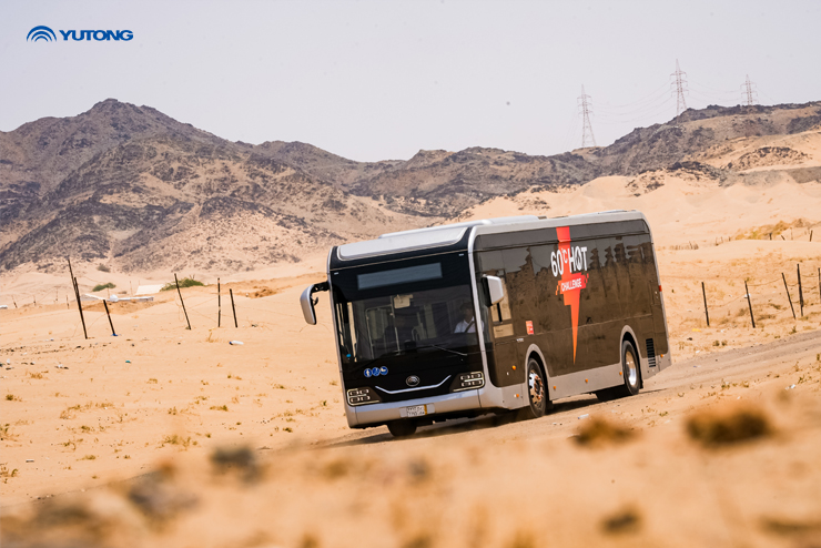 Conquistando el calor del desierto, Yutong E11pro en el desafío del calor extremo Conquistando el calor del desierto, Yutong E11pro en el desafío del calor extremo