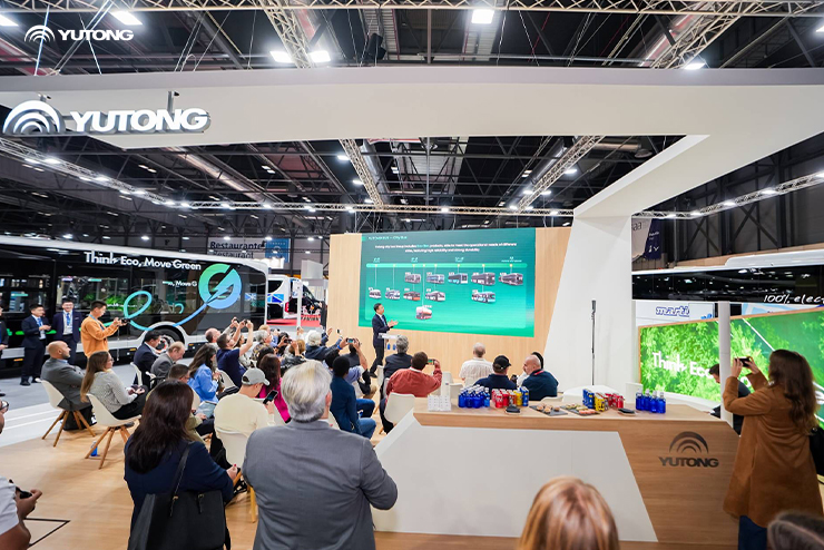 Los buses de Yutong se presentan en la FIAA 2024 de España Los buses de Yutong se presentan en la FIAA 2024 de España