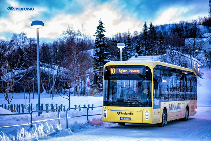 Los autobuses eléctricos de Yutong entran en el Círculo Polar Ártico Los autobuses eléctricos de Yutong entran en el Círculo Polar Ártico