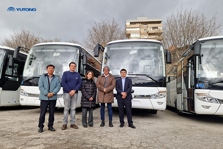 Los buses eléctricos de Yutong se entregan en Italia Los buses eléctricos de Yutong se entregan en Italia