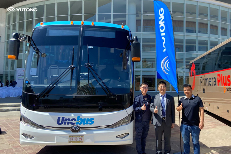 La sucursal mexicana de Yutong participa en la Presentación de Autobuses Ecológicos La sucursal mexicana de Yutong participa en la Presentación de Autobuses Ecológicos