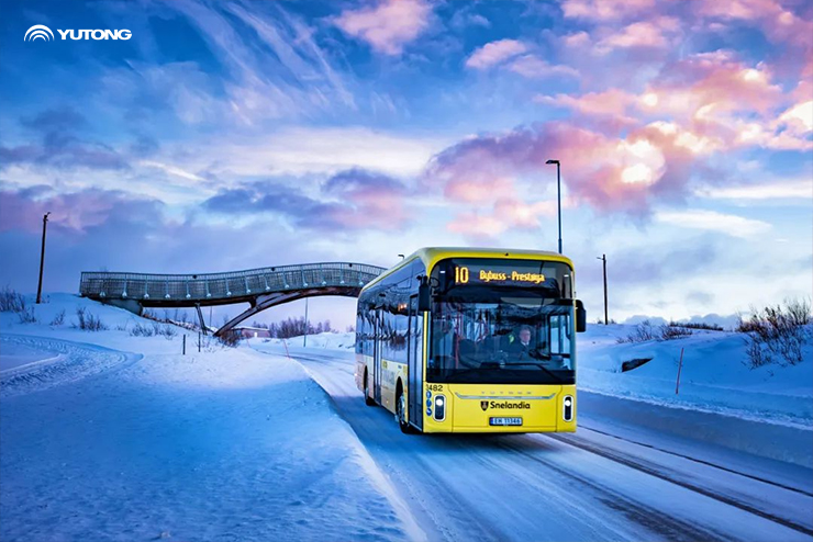 Los autobuses eléctricos de Yutong entran en el Círculo Polar Ártico Los autobuses eléctricos de Yutong entran en el Círculo Polar Ártico