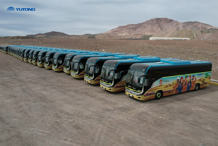 Yutong entrega 30 autocares eléctricos a Codelco en Chile para contribuir a los viajes ecológicos locales Yutong entrega 30 autocares eléctricos a Codelco en Chile para contribuir a los viajes ecológicos locales