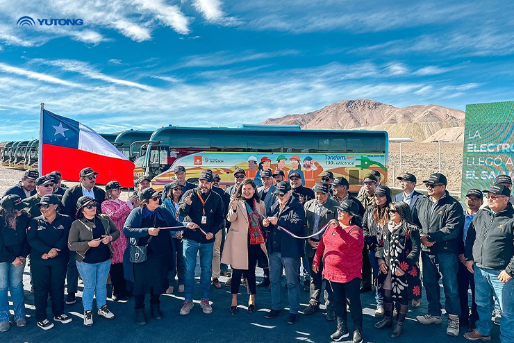Yutong entrega 30 autocares eléctricos a Codelco en Chile para contribuir a los viajes ecológicos locales Yutong entrega 30 autocares eléctricos a Codelco en Chile para contribuir a los viajes ecológicos locales