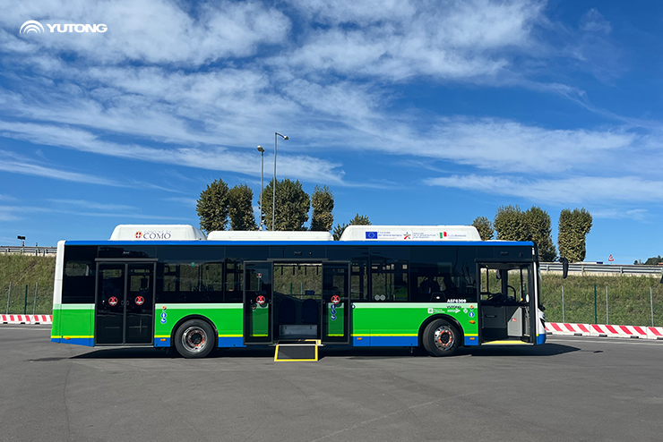 23 autobuses eléctricos de Yutong entregados a Como 23 autobuses eléctricos de Yutong entregados a Como