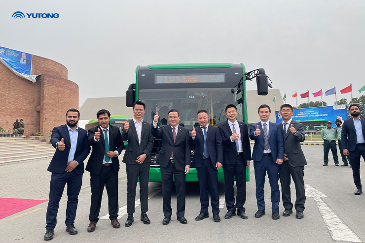 Entrega de 27 autobuses eléctricos E12PRO en Pakistán Entrega de 27 autobuses eléctricos E12PRO en Pakistán